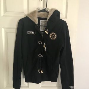 Bruins Zip Up Sweater